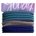 thumbnail image 5 of Goody Ouchless No-Metal Blue and Teal Elastics 30-count, 5 of 5