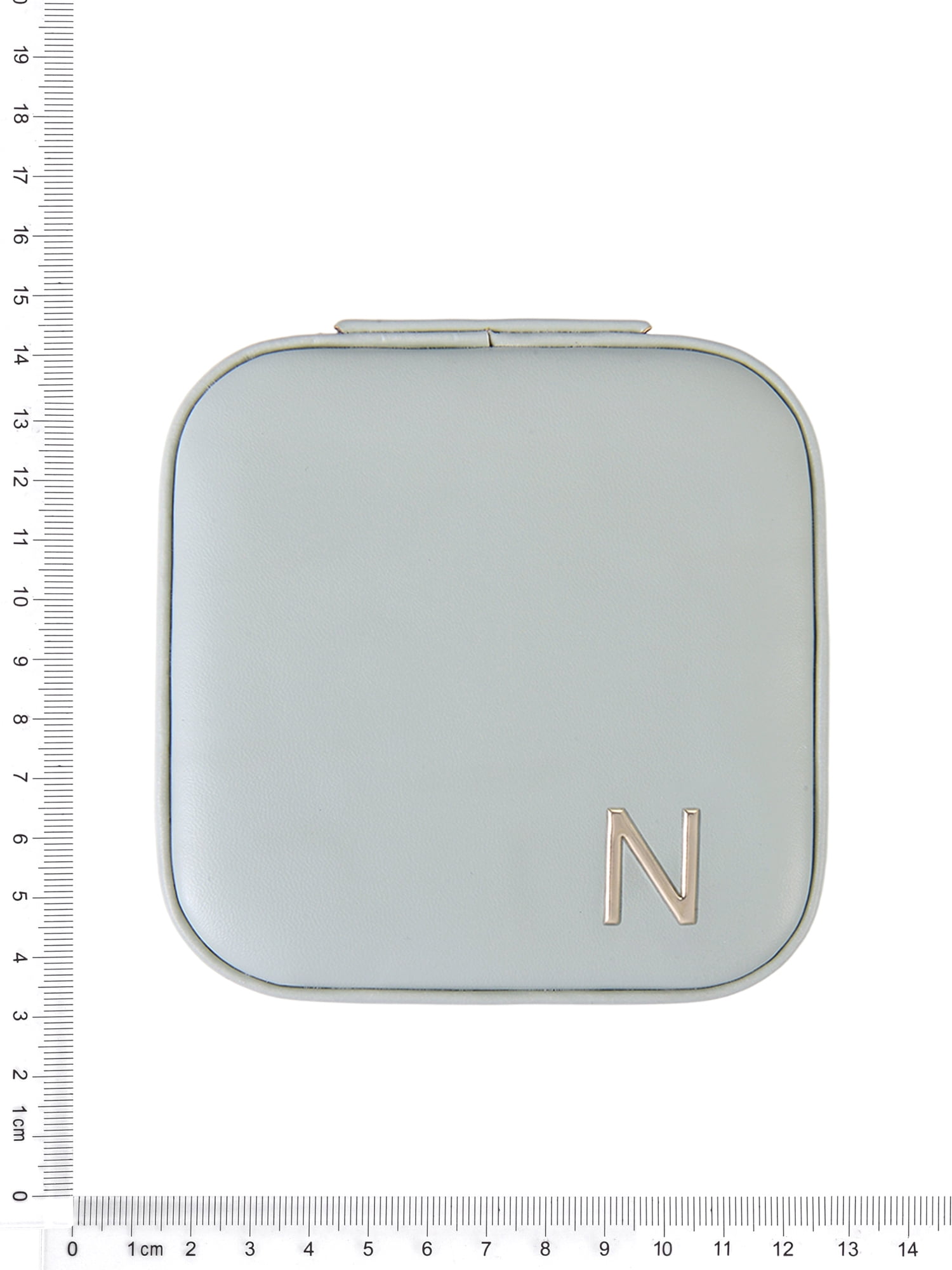 Time and Tru Square Sage Initial "N" Jewelry Organizer