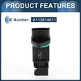 thumbnail image 6 of Unique Bargains Mass Air Flow Sensor Meter MAF Sensor No.A113614011 for Chery Tiggo FL SUV 2014-2016 Black 1 Pc, 6 of 7