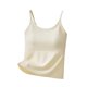 thumbnail image 2 of Pijama de manga corta para mujer, de verano, transpirable, con tirantes y almohadillas para el pecho. Blusa de poliéster para mujer., 2 of 7