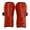 Red, variant on 2x Soft Light Soccer Shin Sports Leg Adult White