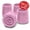 Pink, variant on Top Glides Steel-Reinforced 1 1/8" Rubber Tips, 2 Pairs, Black