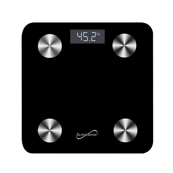 SUPERSONIC(R) SC-851BTS SMART SCALE Body Composition Analyzer with App