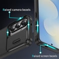 thumbnail image 6 of Case for Samsung Galaxy S26+ 5G 6.7-inch,Compatible with MagSafe, Built In Slide Camera Cover Heavy Duty ShockProof Protective Case,Black,For Galaxy S26+ 5G, 6 of 8