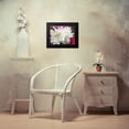 thumbnail image 4 of Grayscale 18x15 Black Modern Framed Museum Art Print Titled - White Flowers I, 4 of 5