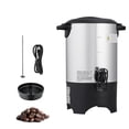 thumbnail image 1 of KFFKFF Commercial Coffee Urn, 30 Cup 4.5 L Hot Beverage Dispenser with Dripless Faucet, Quick-Brewing Commercial Coffee Maker, 1 of 9