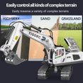 thumbnail image 2 of Excavadora de Control remoto para niños, excavadora, camión de basura, juguetes de coche Rc, ingeniería eléctrica, modelo de vehículo de alta tecnología de 2,4g, juguetes para niños, regalos, 2 of 4