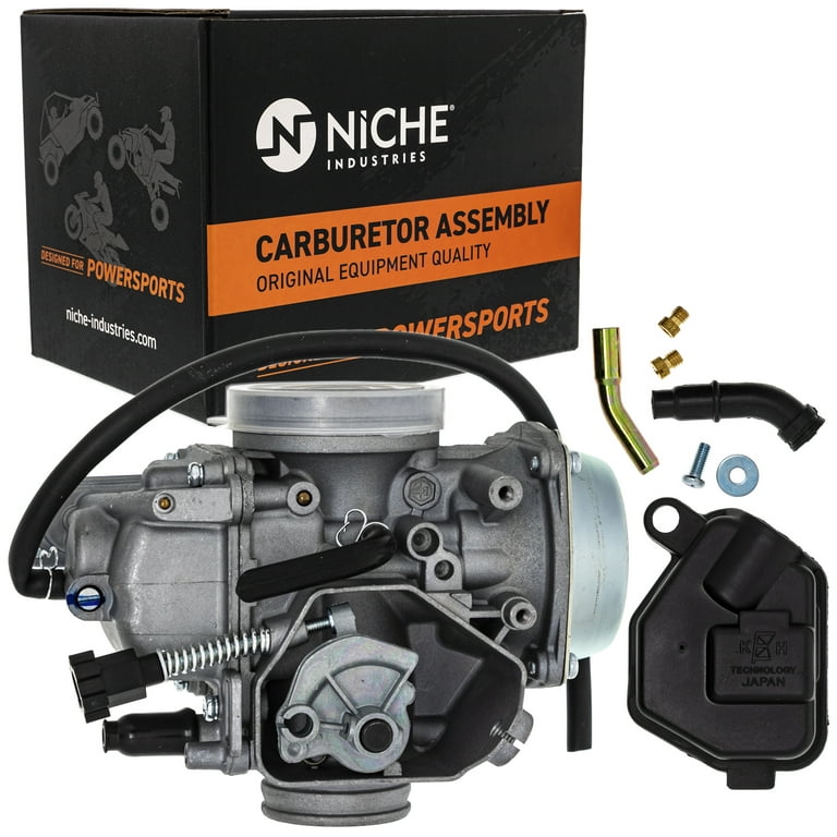 Niche Carburetor Assembly for Honda FourTrax Rancher 350 16100-HN5-673 ATV  519-KCR2224B 