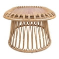 thumbnail image 3 of New Pacific Direct Galia Rattan Oval Coffee Table w/ Wood Top, 3 of 4