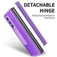 thumbnail image 3 of TECH CIRCLE Compatible with Samsung Galaxy Z Fold 3 5G Case 2021, Screen Protector Full Hinge Protection Hidden Kickstand Case for Samsung Z Fold3 2021, Purple, 3 of 7