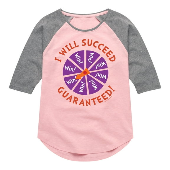 Dr. Seuss - I Will Succeed - Toddler And Youth Raglan Graphic T-Shirt