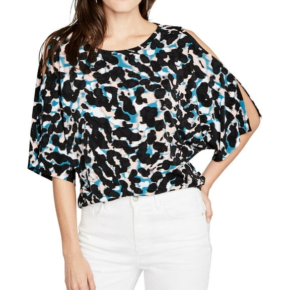 Rachel Roy Womens Cold Shoulder Dolman Blouse, Pink, XX-Large