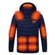thumbnail image 4 of Chaquetas y abrigos casuales de manga larga con capucha, con USB, temperatura constante, calefactables, resistentes al viento, talla grande, para hombre y mujer, invierno, 4 unidades, 4 of 6