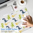 thumbnail image 4 of Long Mouse Pads for Desk,Dinosaur with Rrrr Pattern Desk Mats on Top Of Desks, Desk Mouse Pad Extra Large with 3mm Non-Slip Base and Stitched Edge for Gaming,Office,Work,Home 31.5"x11.8", 4 of 6