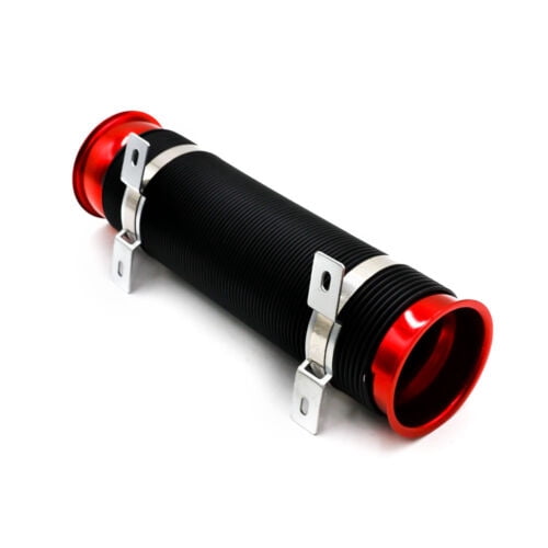 3'' Universal Flexible Car Cold Air Intake Hose Filter Pipe Telescopic Tube Kit