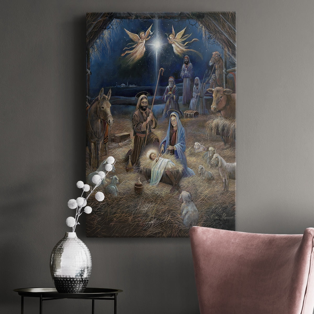 Silent Night Premium Gallery Wrapped Canvas - Ready to Hang