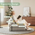 thumbnail image 4 of Soonbuy Folding Sofa Bed, Futon Sofa Bed, Floor Folding Couch for Living Room, Convertible Sleeper Chair with Pillow Foldable Mattress Back Support, Portable Fold Out Couch, Full Corduroy, 4 of 7