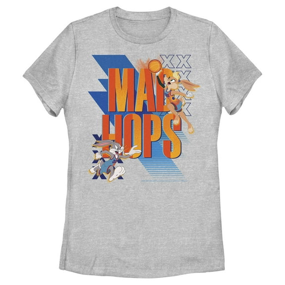 Women's Space Jam: A New Legacy Mad Hops  Graphic Tee Athletic Heather X Large