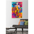 thumbnail image 2 of DC Comics Movie - Birds of Prey - Harley Quinn - Hammer Wall Poster with Wooden Magnetic Frame, 22.375" x 34", 2 of 3