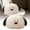 White, variant on Musatteng Plush Animal Head Pillow - Ultra-Soft Hypoallergenic Decor for Kids 3+, Multi-Use Cuddle Toy & Playroom Accent with Washable Covers