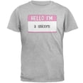 thumbnail image 1 of Halloween Hello I'm a Unicorn Mens T Shirt, 1 of 1