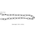 thumbnail image 2 of AURARMLET Metal Hanging Chain Iron Chain Black Heavy Duty Chain 1Pcs, 2 of 7