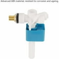 thumbnail image 3 of Side Fill Faucet G 1/2 Inch Toilet Tank Fitting Brass Stem Connection Horizontal Fill Faucet Perfect Joint Side Entry Toilet Tank, 3 of 5