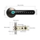 thumbnail image 5 of Methold Cerradura de puerta inteligente sin llave Múltiples métodos de desbloqueo Cerradura de huella digital Cerradura de puerta con manija Electrónica Negro, 5 of 6