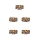 thumbnail image 3 of Pulseras de Varias Capas Hebilla de Aleación Ajustable Cuero Estampado de Leopardo Multicolor Qarigey, 3 of 6