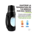 thumbnail image 4 of Termo de acero inoxidable 2 L negro con tapa, 4 of 5