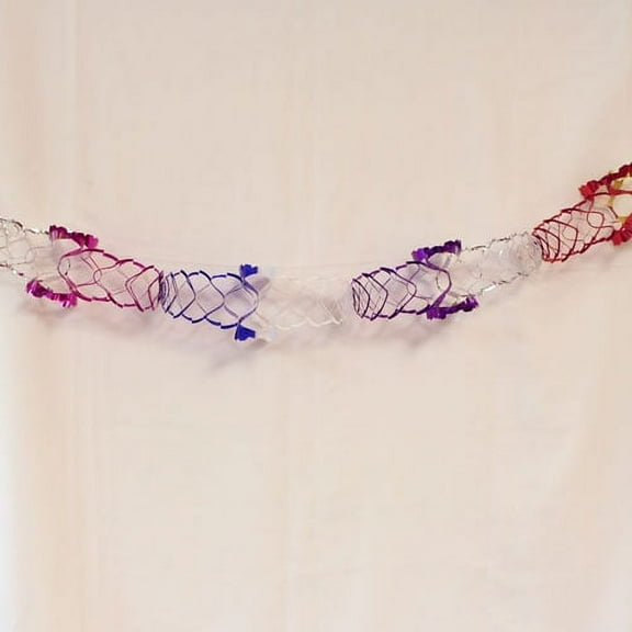 9' Small Multi Foil Garland