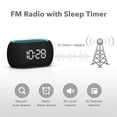 thumbnail image 3 of Despertador ANJANK, altavoz Bluetooth, radio FM, 7 colores, 3 of 7