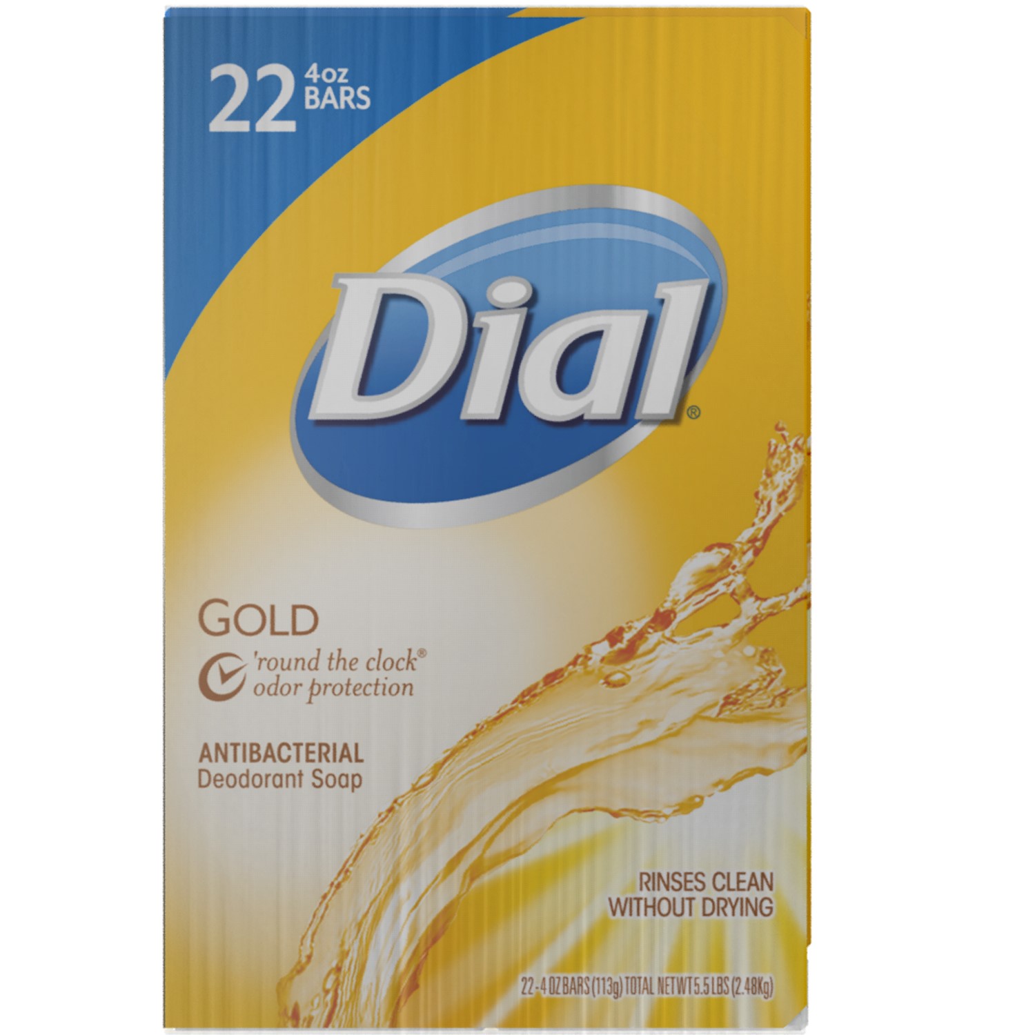 Dial Antibacterial Bar Soap, Gold, 4 Ounce, 22 Bars - image 4 of 6