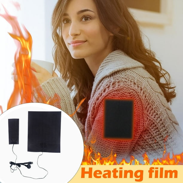 Down Jacket Heating Film, Heating Film Jacket, Portable Foldable Insulated Warmth, Lightweight Breathable Fabric, For Outdoor Winter Camping, Foldable Adjustable Design, 600W Heating