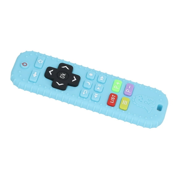 Cartoon Remote Baby  Toy,  Silicone TV Remote Control Shape Infant Chew Toy for Boys Girls