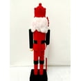 thumbnail image 3 of Cascanueces Navideño de 40 cm con Traje Rojo y Verde – Figura Decorativa Tradicional en Madera, Ideal para Decoración Festiva, Colección y Regalos en la Temporada Navideña, 3 of 5