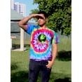 thumbnail image 2 of Fear Makes Us Stronger Tie Dye Spiral Men -Image by Shutterstock, Male x-Large, 2 of 4