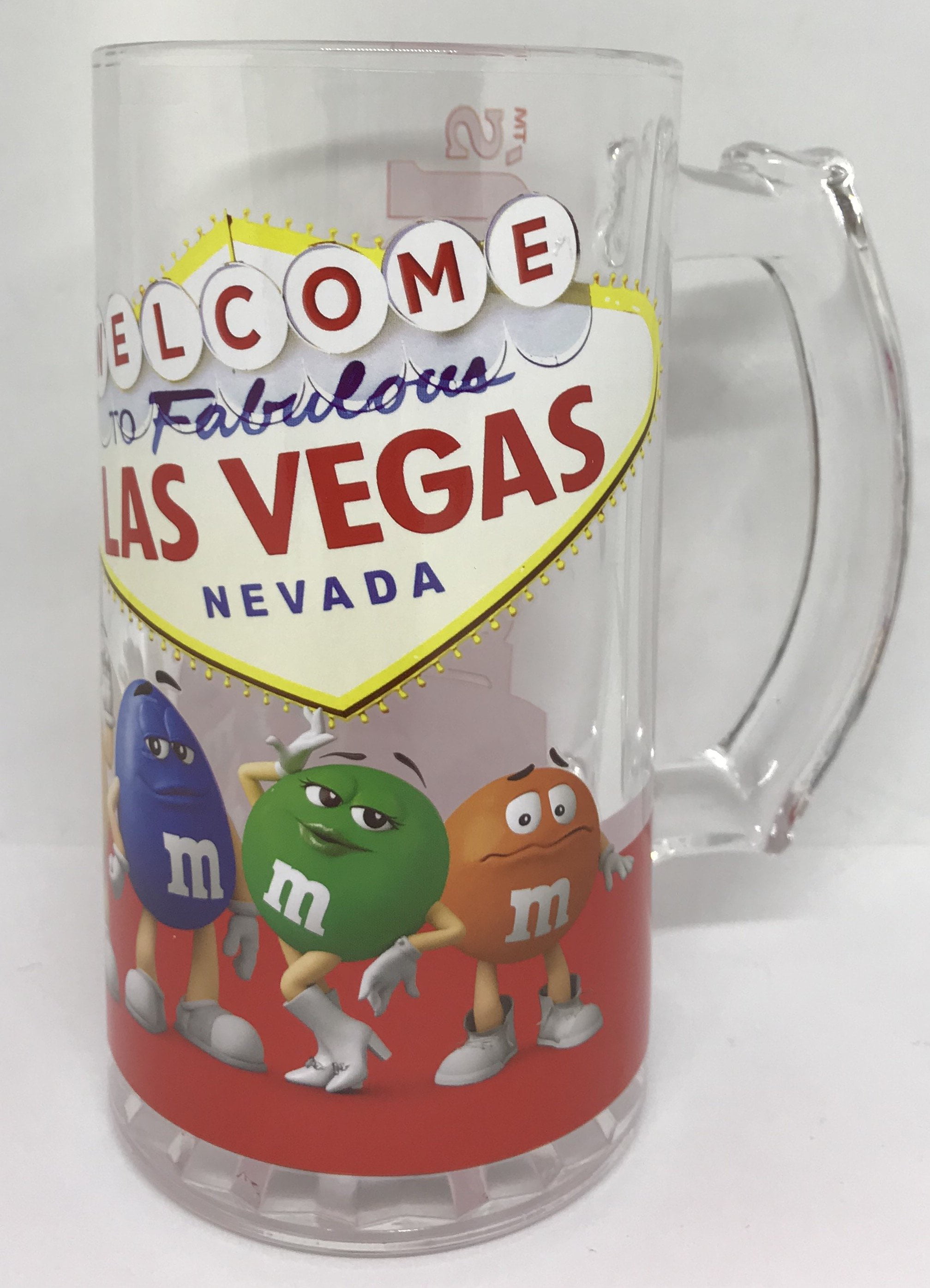 Ice Cold Beer & Beverages 14 oz just fill it up and freeze Double Wall Mug Freezer 4 PACK Welcome to Las Vegas Highest Quality 12 oz Freezer Mug with Freezing Gel Mug Gift Boxed
