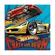 Amscan BB102882 Hot Wheels Napkins - 16-Pack