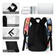 thumbnail image 5 of Team Umizoomi-theme Backpack, Campus style schoolbag Bookbag with Adjustable Shoulder Straps And Large Zip Compartment, Unisex Travel Bags.42x30x15cm, 5 of 6