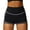 Black, variant on Xunlbb Shorts for Women Yoga Leggings Women's High-waisted Hip Lift Gym Shorts High-bounce Tights Peach Yoga Shorts S-L on Clearance