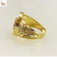 thumbnail image 2 of Jain Jewellers 22 Kt Hallmark Real Solid Yellow Gold Men's Ring, Casual and Wedding Wear Ring for Men (Size- 9), 2 of 7