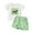 Green, variant on TOWED22 Toddler Baby Boy Clothes Striped Embroidery T-Shirt Elastic Waist Shorts Set 2Pcs Infant Summer Outfits(Yellow,2-3 Y)