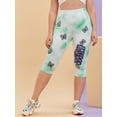 thumbnail image 1 of PLUS TAMAÑO BUTTERFLY TIE TIE DYE ROSEGAL LOOGAN LEGGINGS Rosegal Leggings de talla grande, 1 of 5