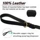 thumbnail image 4 of Leather Dog Leash 8ft, Heavy Duty Dog Leash, Strong and Sturdy Leather Braided Dog Leash, Soft and Comfortable Leather Leash for Medium Large Do, 4 of 5