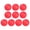 Rose red, variant on SDFGTstore 10Pcs Foams Golf Ball PU Practice Golf Ball Limited Flight Practice Golf Ball