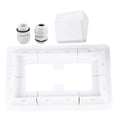 thumbnail image 3 of FUTUREORYY 7Pcs Solar Panel Holders Abs Plastic Rectangular Shape for Rv and Yacht, 3 of 7