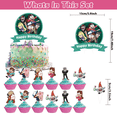 thumbnail image 4 of 32 Pcs For Gravity Falls Theme Birthday Party Decoration Set - Includes Happy Birthday Backdrop Decorations, Cupcake Toppers, and Balloons for Kids’ Celebrations, 4 of 4