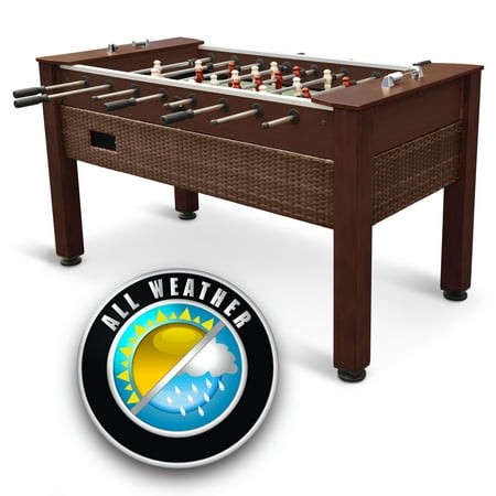 EastPoint Sports Outdoor Foosball Table Soccer, Wicker