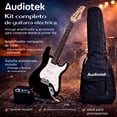 thumbnail image 2 of Guitarra Eléctrica Tipo Stratocaster Amplificador Audiotek Negra, 2 of 8